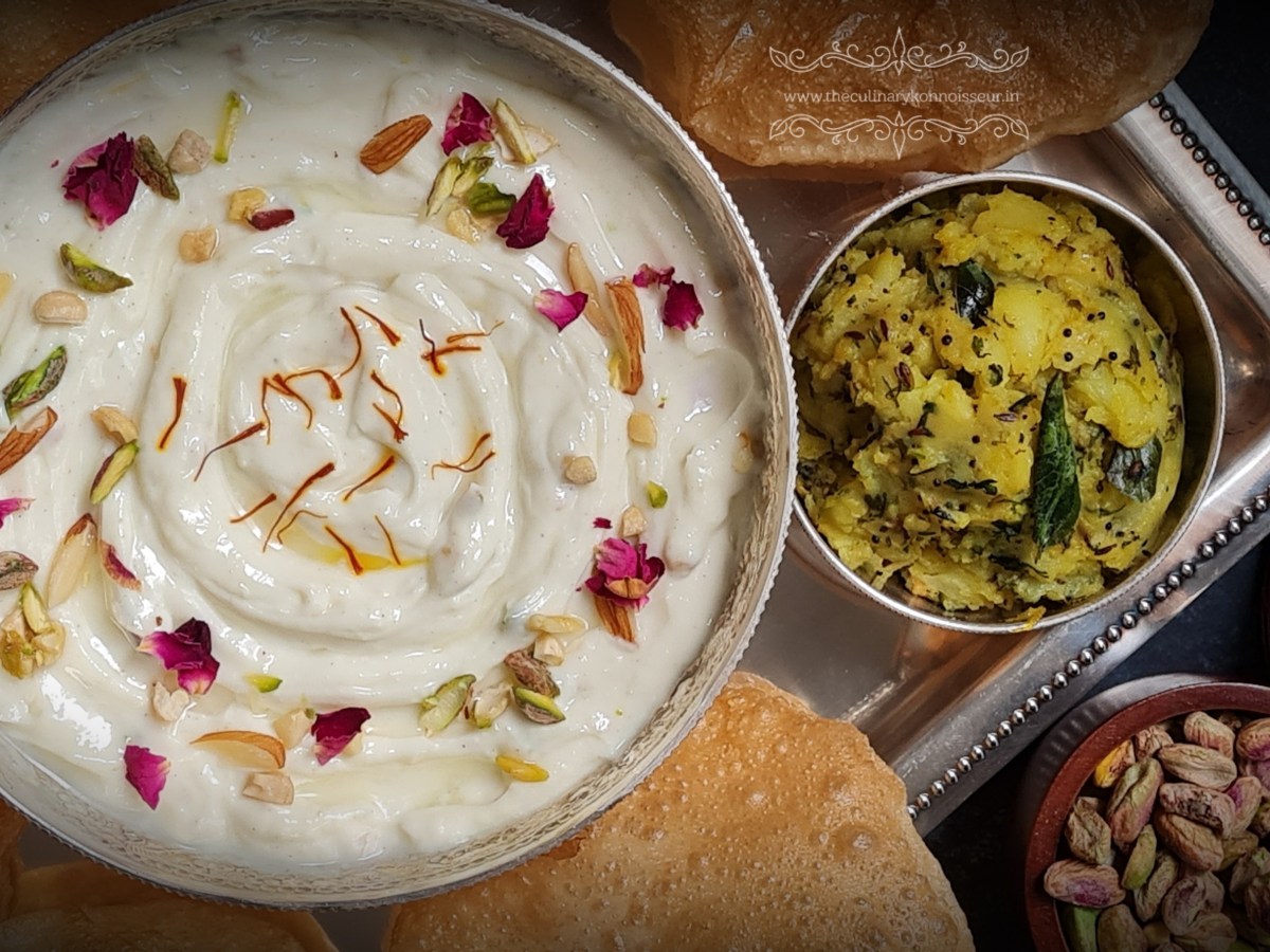 Kesar Shrikhand – Greek Yoghurt&nbsp;Sweet