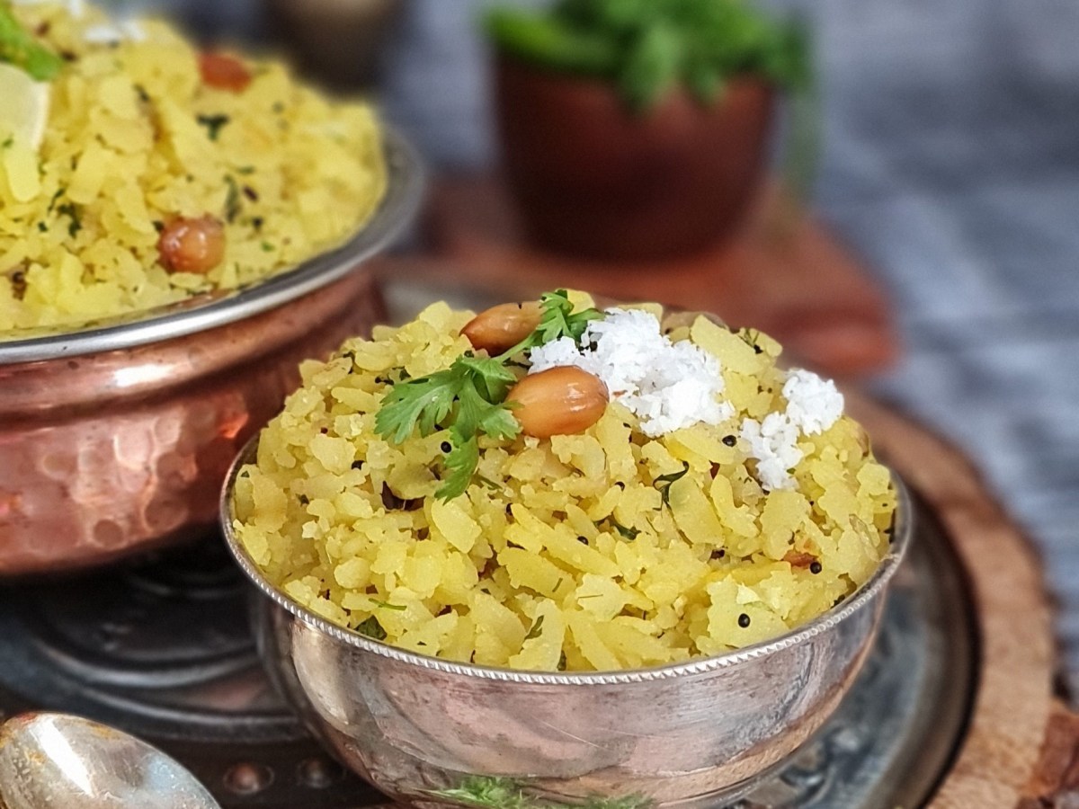 Kanda Poha – Savoury Beaten Rice&nbsp;Snack