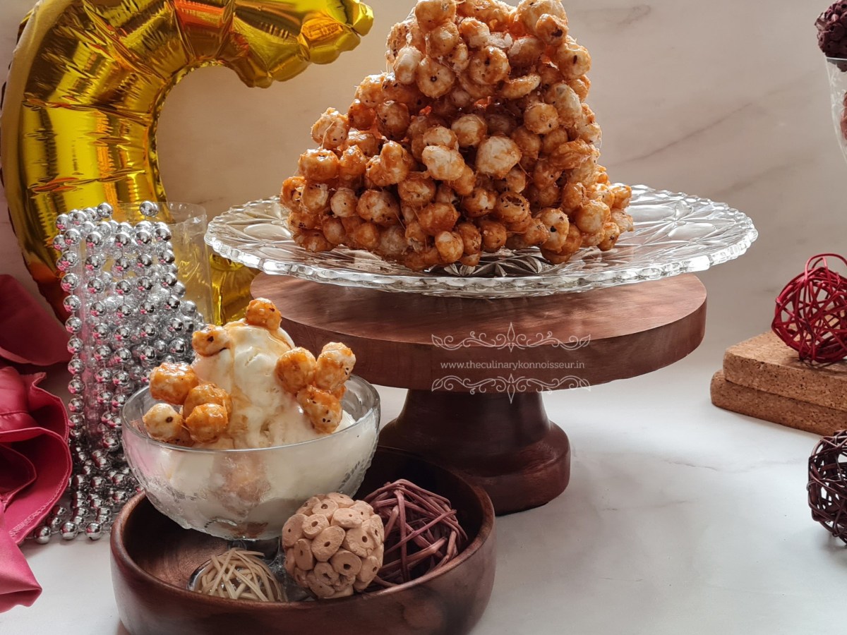 Salted Caramel Foxnuts / Makhana – Healthy Sweet&nbsp;Treat