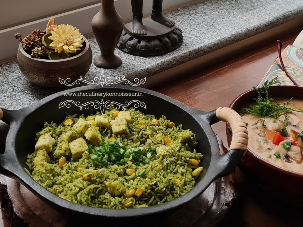 Spinach & Corn Jade&nbsp;Rice