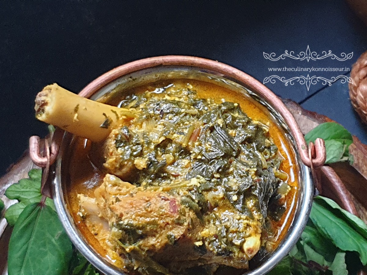 Gongura Mutton – Lamb with Sorrel&nbsp;Leaves