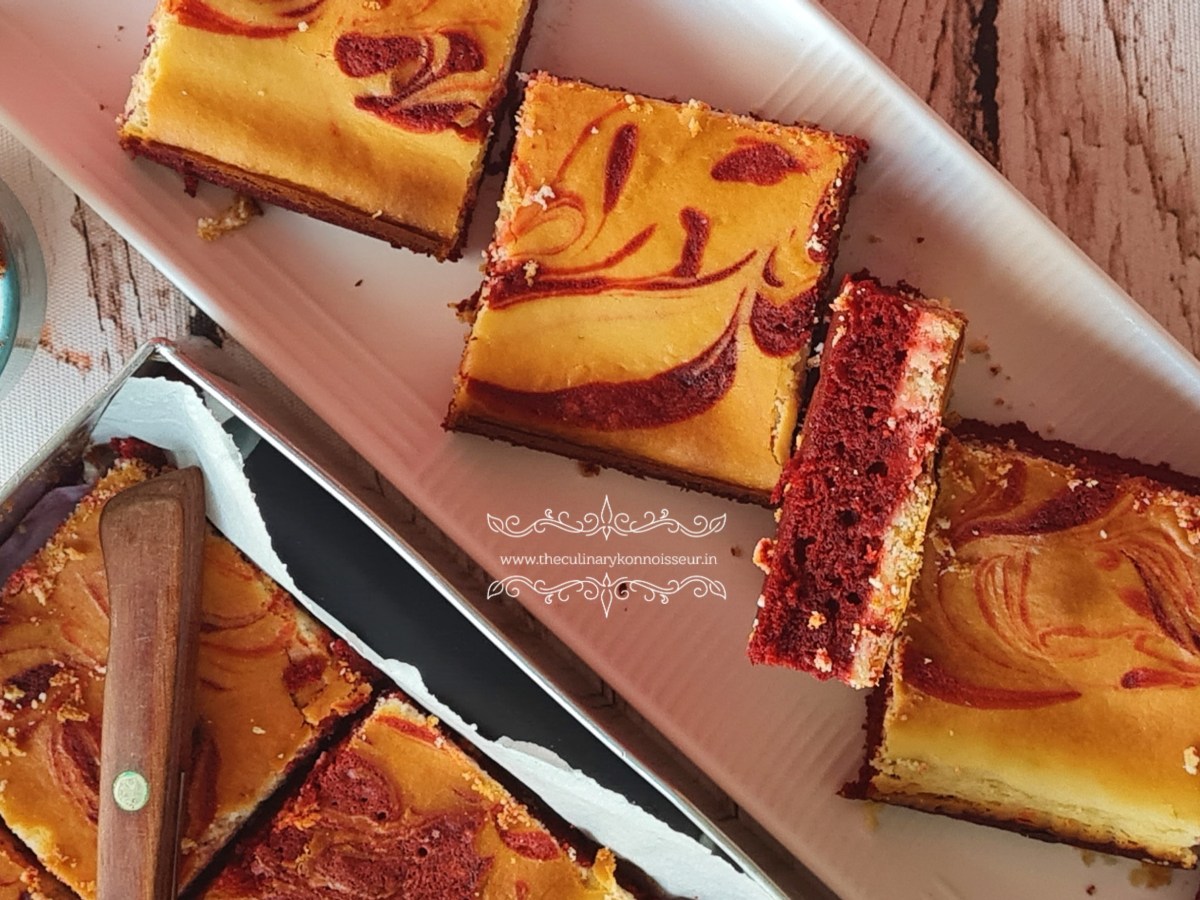 Red Velvet Cheesecake Swirl&nbsp;Bars